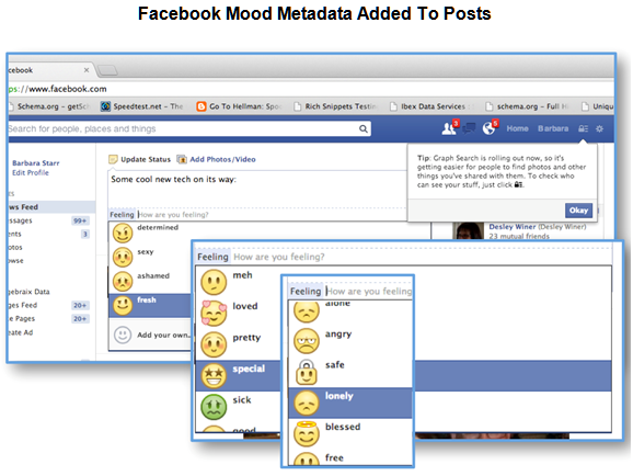 FB Mood Metadata