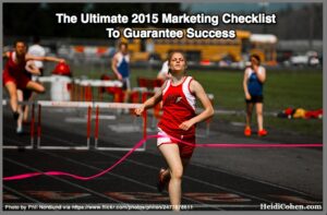 The Ultimate 2015 Marketing Checklist