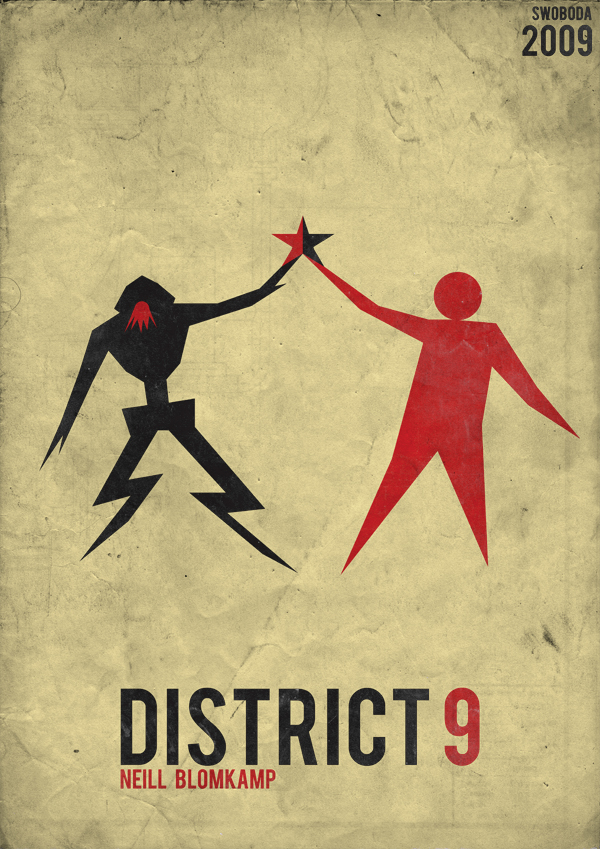 district9 470x665 50 Minimalist Movie Posters