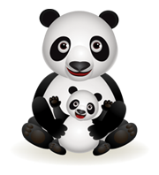 panda-and-baby